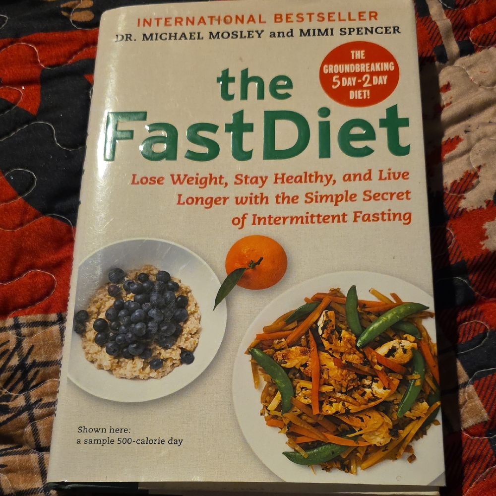 The FastDiet Book by Dr. Michael Mosley and Mimi Spencer Hardcover